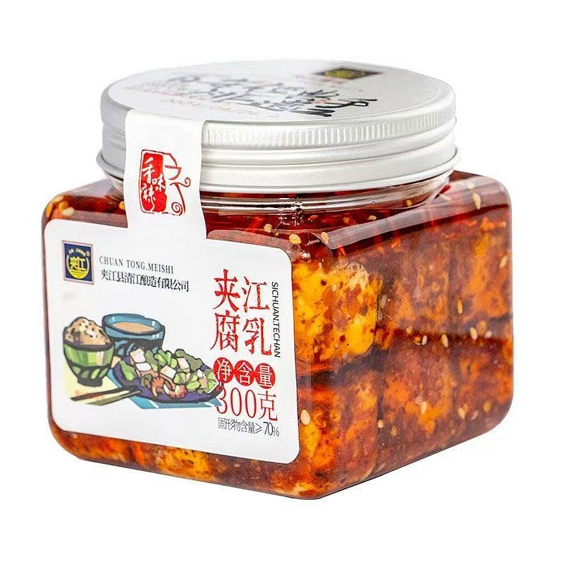 Jiajiang Spicy Red Oil fermented bean curd 300g * 300 g