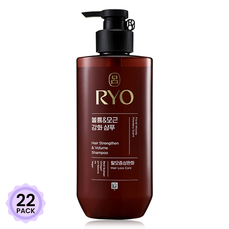 Ryo 黒雲毛シャンプー 呂シャンプー 480 ml(ミリリットル)*22 パック