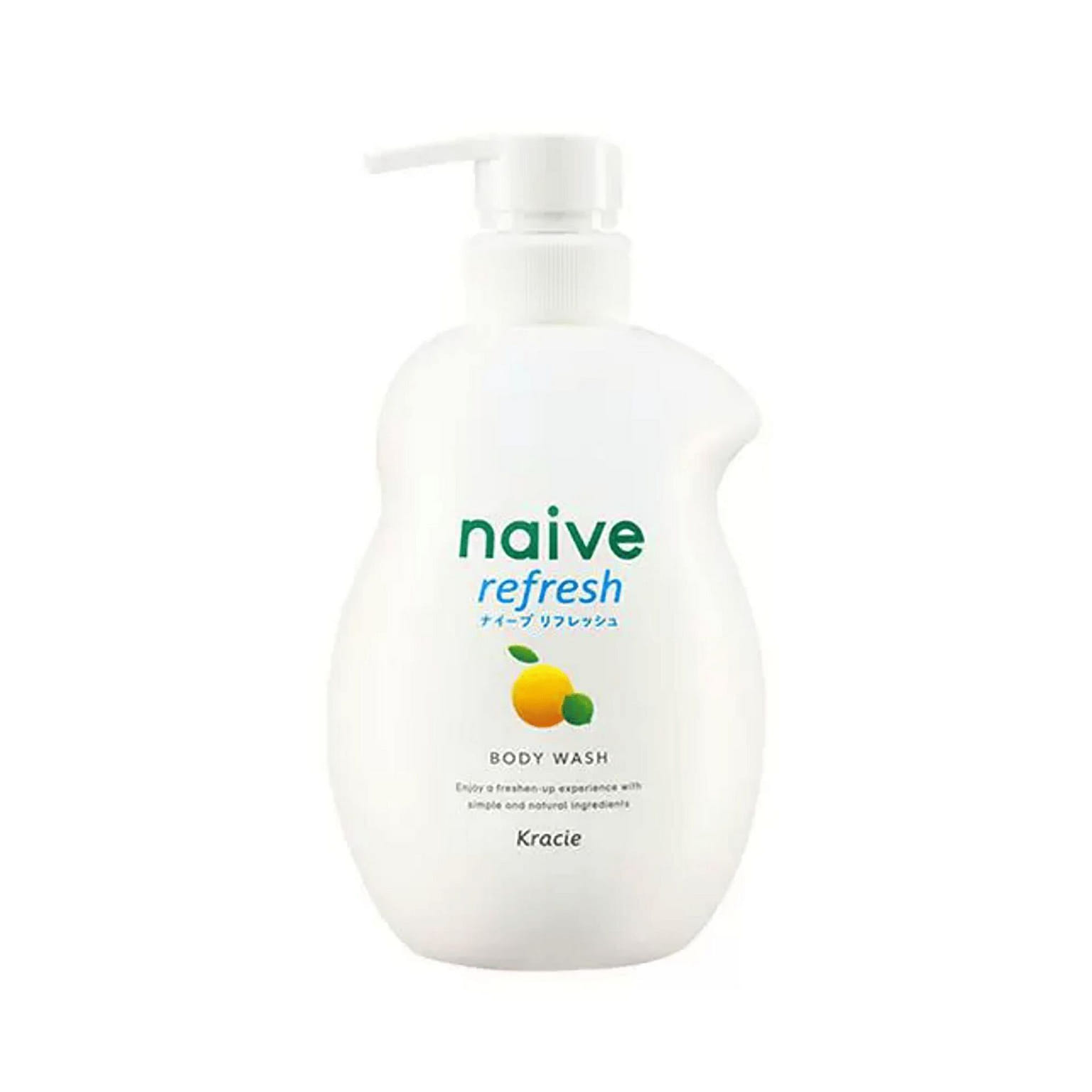 Kanebo Naive Sea-Mud Orange Body Wash 530ml yellow 1 each