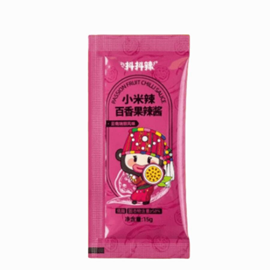 Shake spicy passion fruit hot sauce 15g*10 bags. 150 g