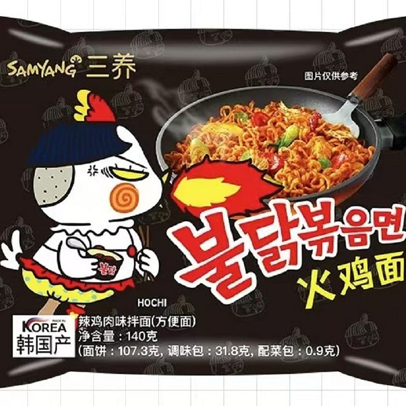 【三養火雞面】韓國火雞面 夜宵速食拌麪 1袋 140 克