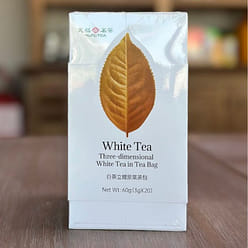 【天福茗茶】 白茶立体原叶茶包 3gx20入 1 盒