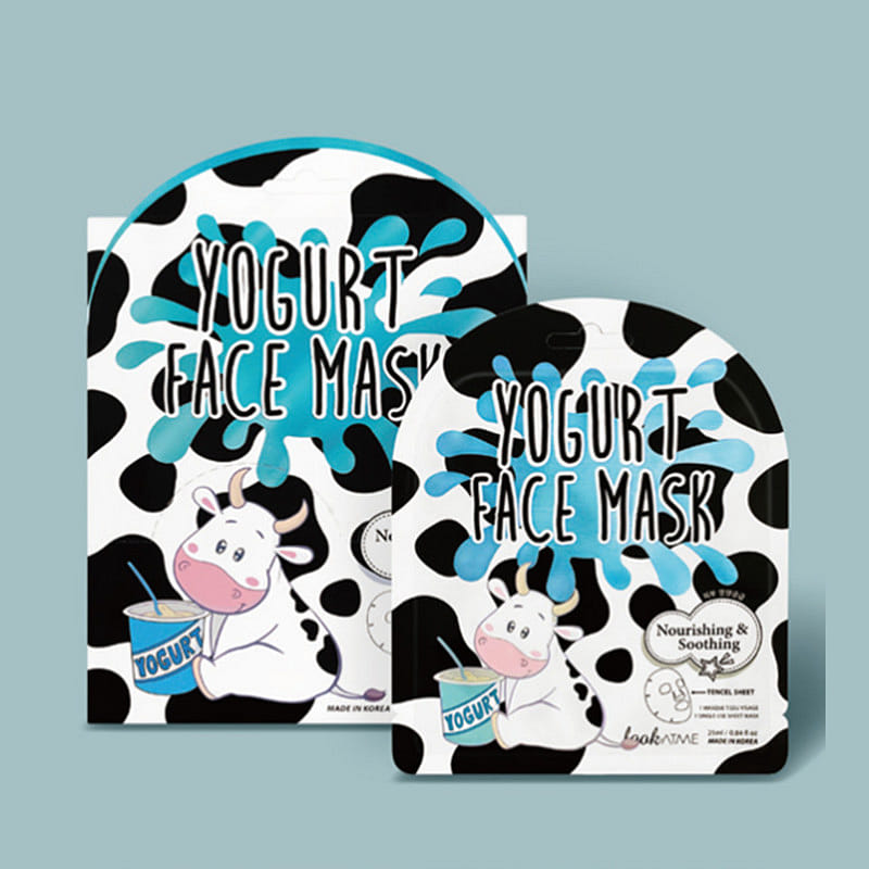 LOOK AT ME Face mask (10 sheets): Yogurt 1 box