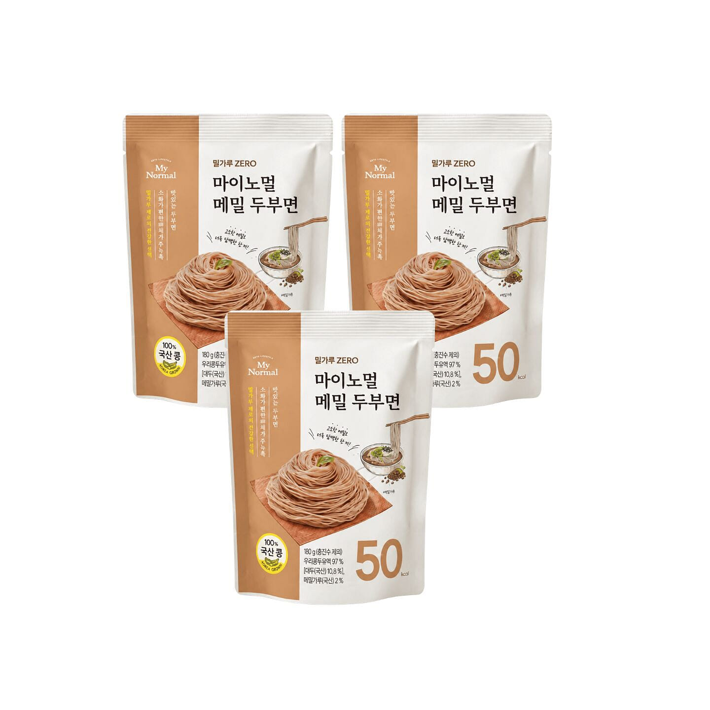 Ready to Eat Buckwheat Tofu Noodles 180g x 3 Packs 3 each