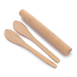 Suncha Dumpling Making Set, Rolling Pin and Spoon 1 count