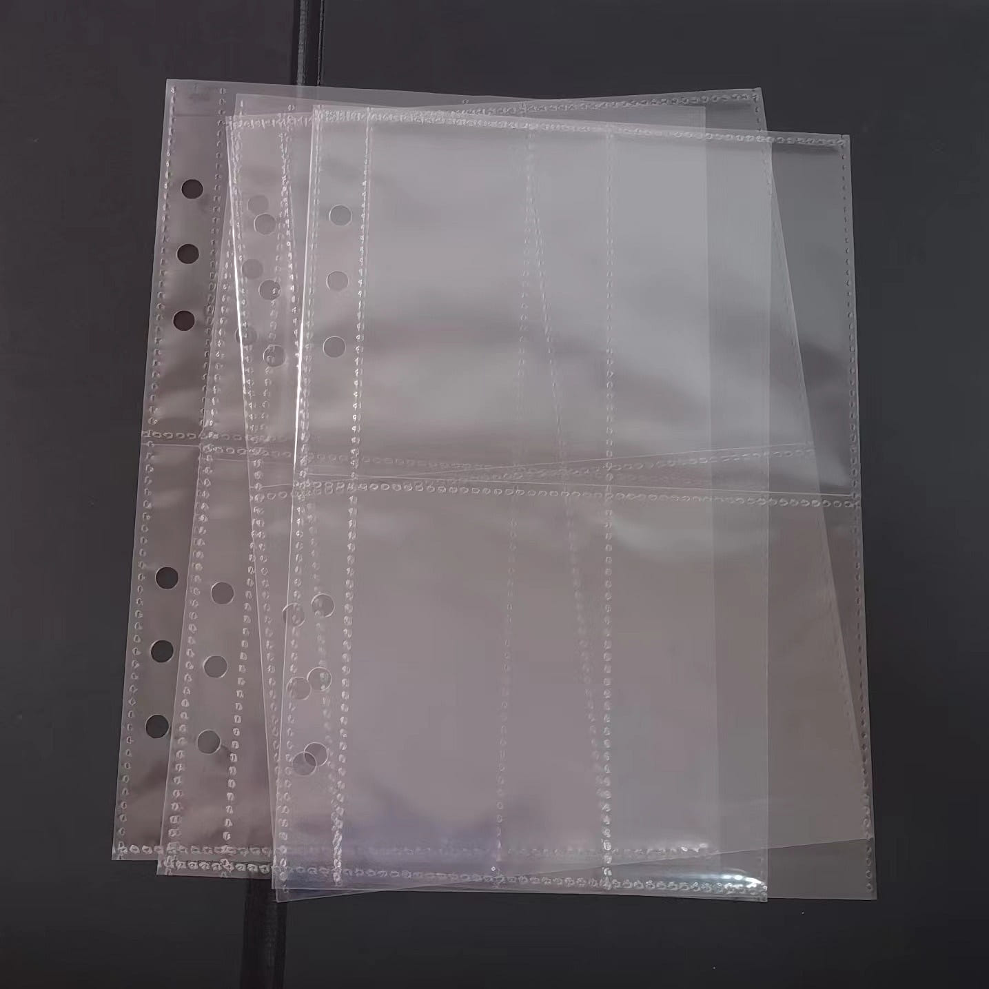 Card Book Inside Page Replacement Four-Box Grid Hd Transparenc-20 Pc 1 개