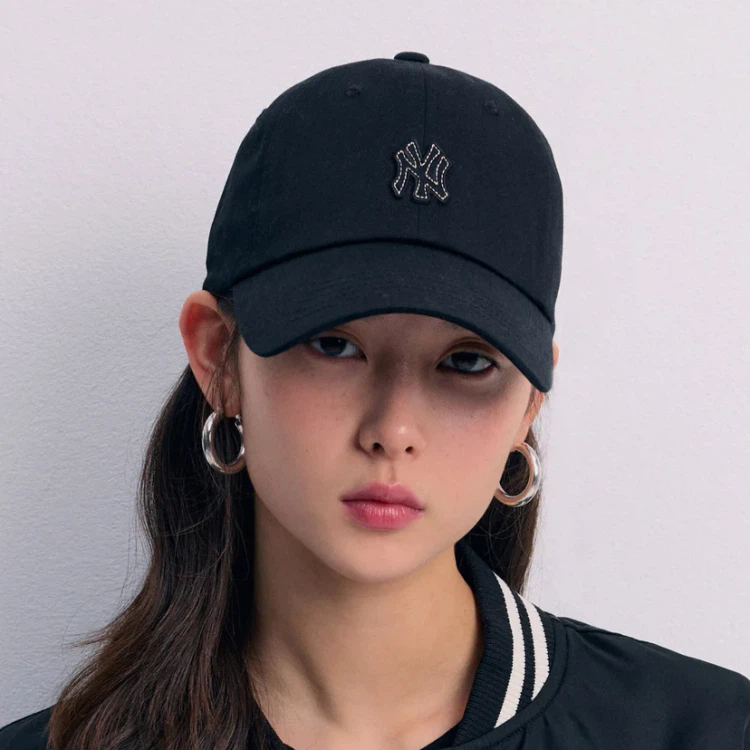 ◆MLB Korea◆ MLB Washing New York Yankees Unstructured Ball Basic Washing Denim Unstructured Ball Cap NEW YORK YANKEES