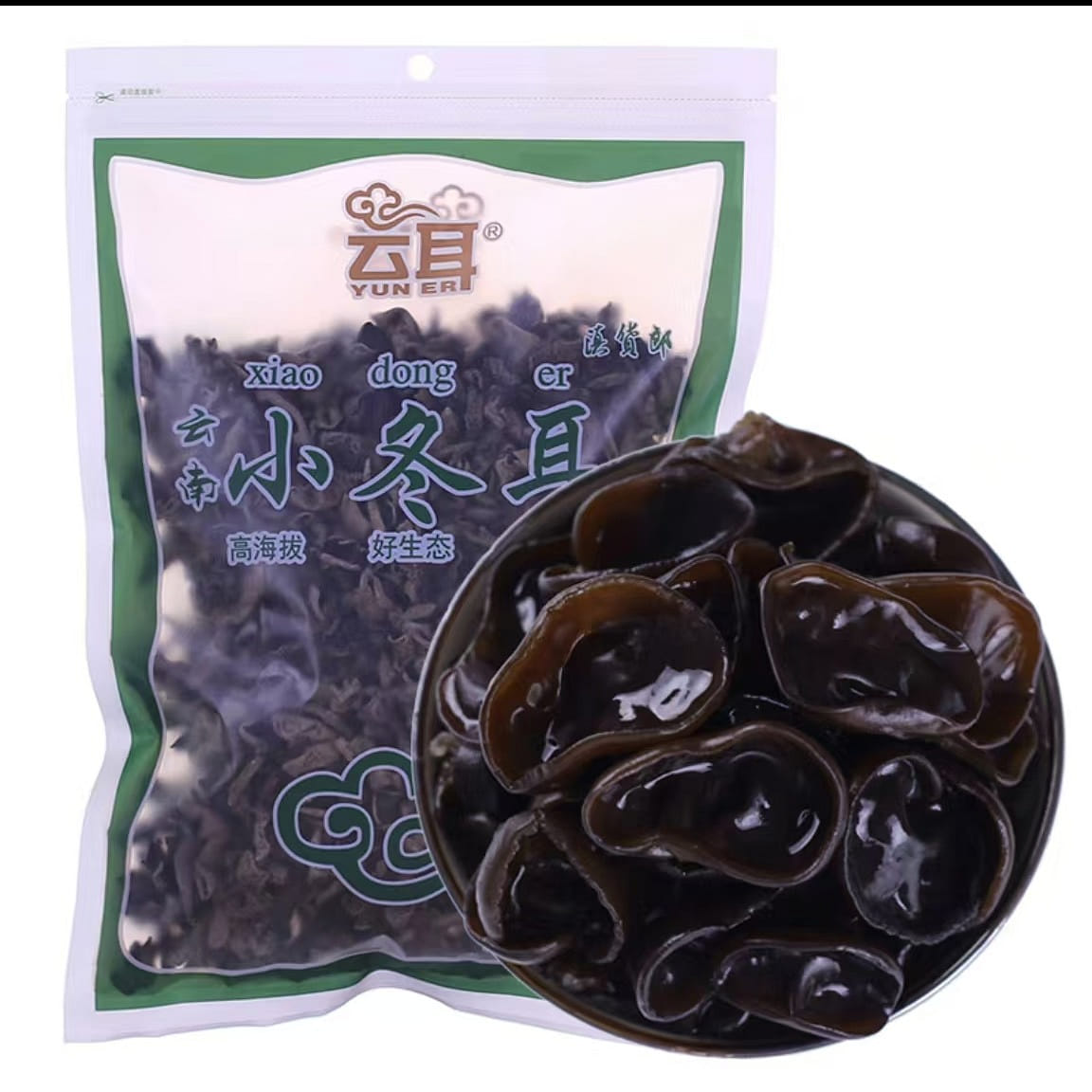 Cloud Ear Brand Small Winter Ear Basswood Black Fungus Specialty Cold Mix Stir-f 300 g