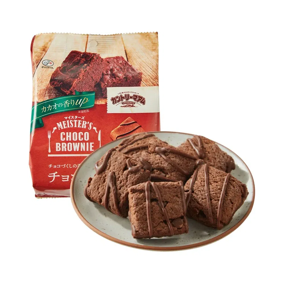 Fujiya Brownie Chocolate Flavor Soft Cookies (7pc) 75.6 g