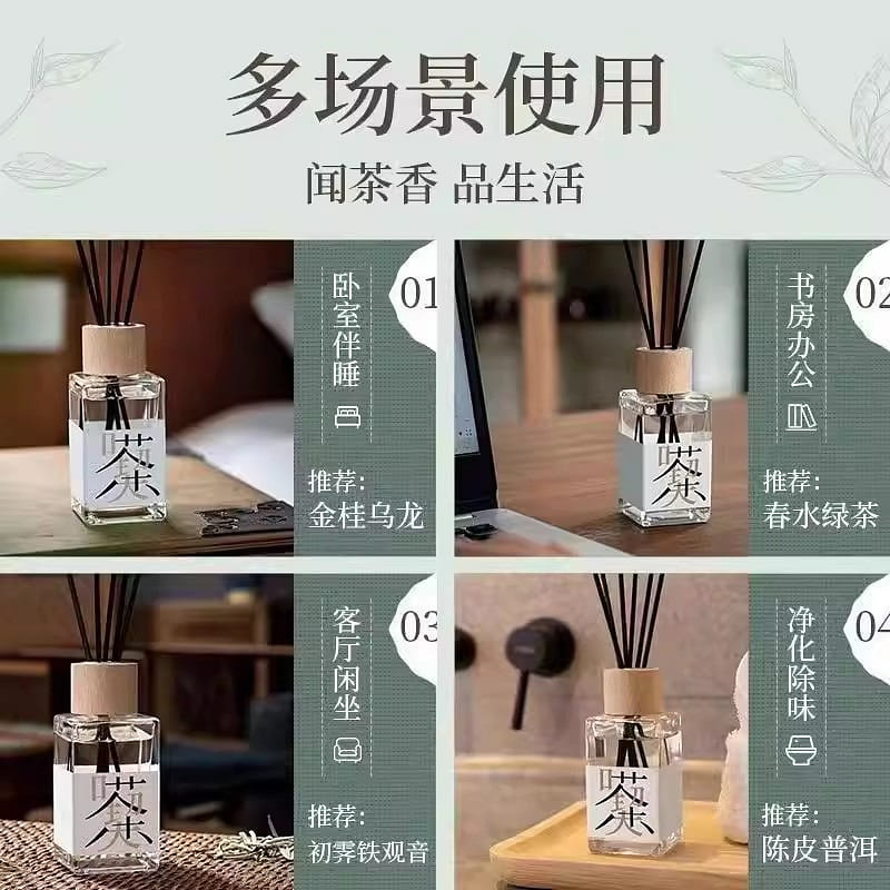 Tea-infused fragrance, premium perfume, long-lasti 1 each