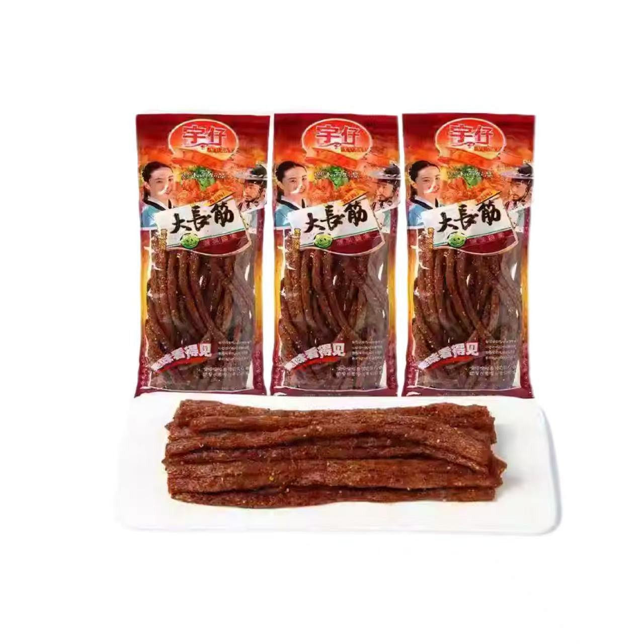 Jiafu Da Changjin Spicy Strips 18g*3 bags 54 g