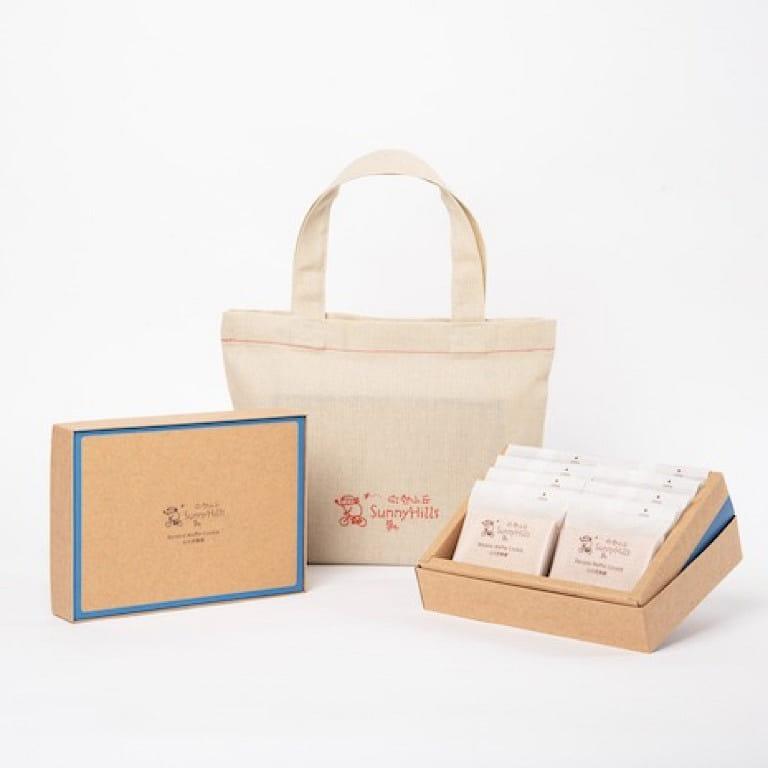 Sunny Hills Banana Waffle Cookie 8pcs/ box 176 g