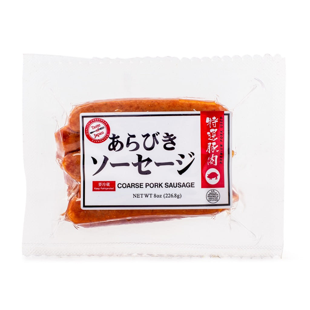Taste of Japan ไส้กรอกหมูหยาบญี่ปุ่น 8 ออนซ์