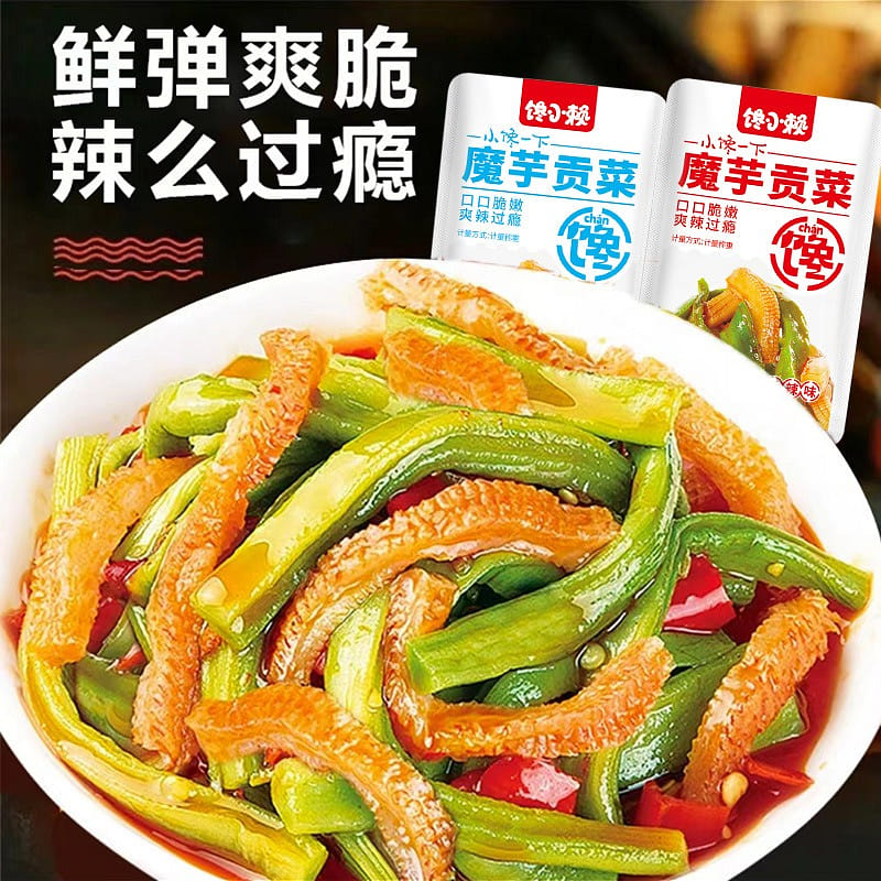 Gongcai konjac fragrant and spicy, konjac refreshing 180 그램