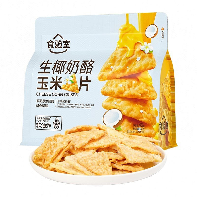 食验室 生椰奶酪玉米片 40 克