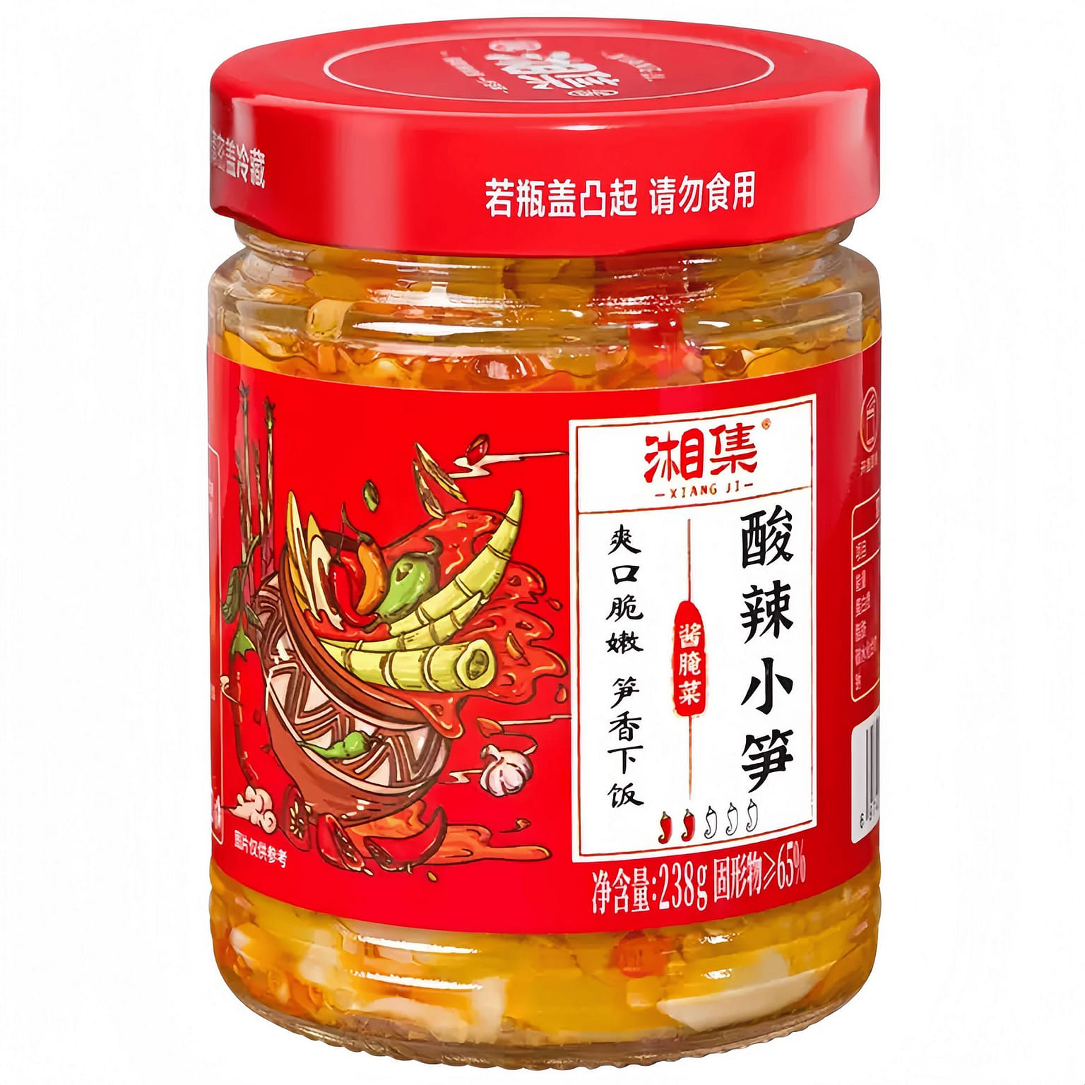 Xiangji Spicy and Sour Baby Bamboo Shoots 238g*1 j 238 g