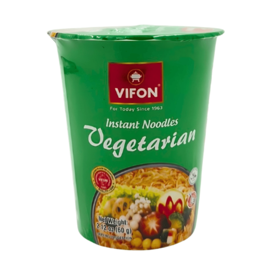 Vifon Vegetarian Flavor Cup Noodle 2.12oz 1 cup 1 ส่วน