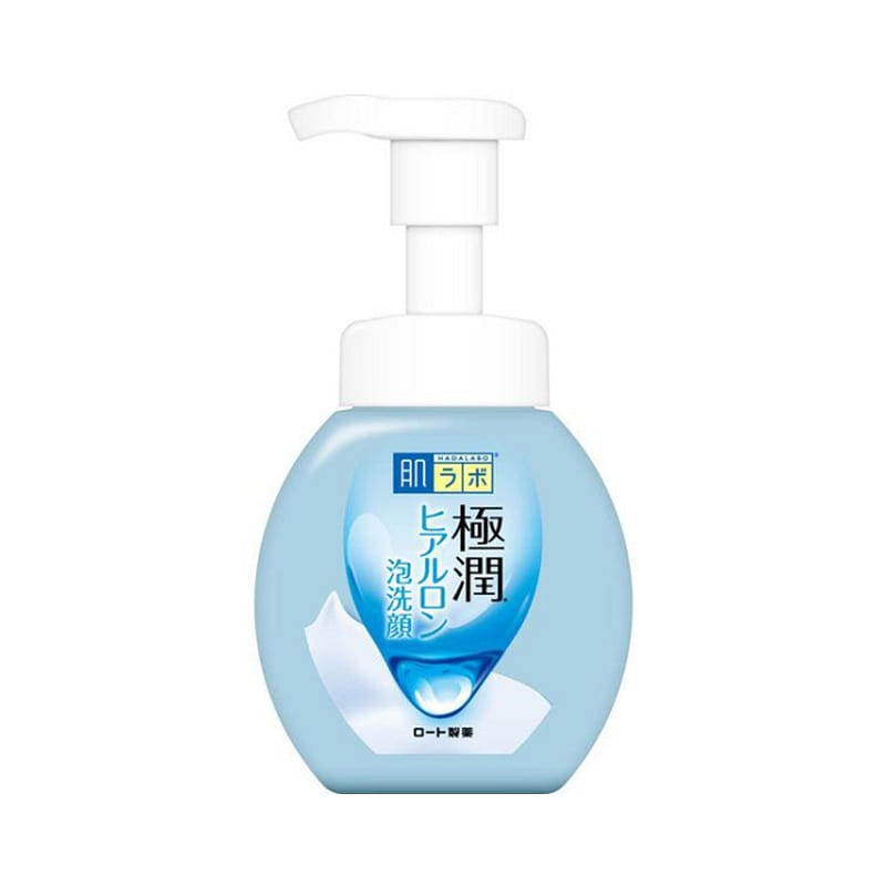 ROHTO Hada Labo Gokujun Hyaluronic Foaming Wash 160 밀리리터