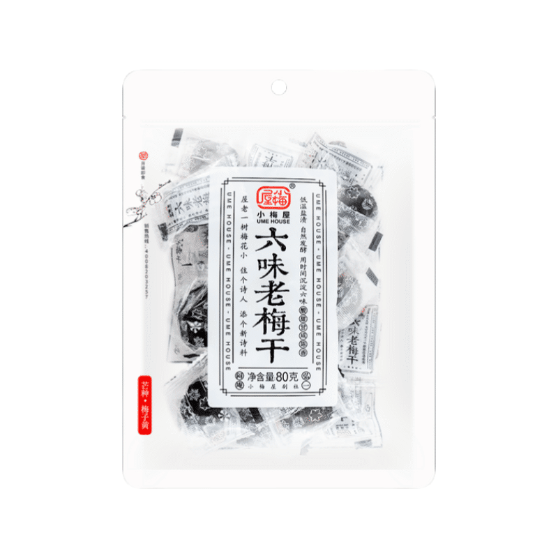 Old Dried Plum 80g 1 개입