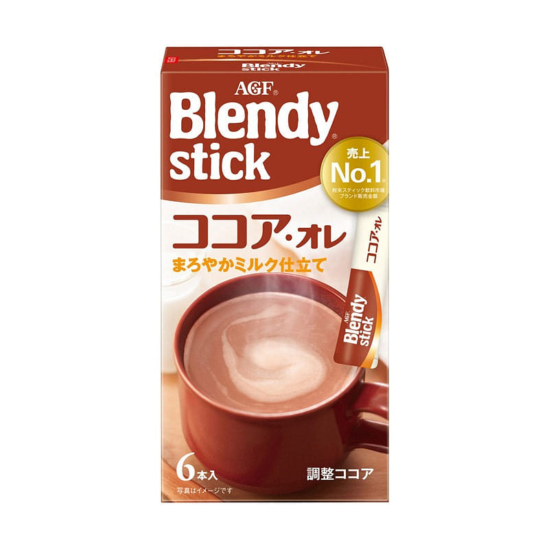 AGF Blendy stick Cocoa Cream Coffee 6 pieces 1 개
