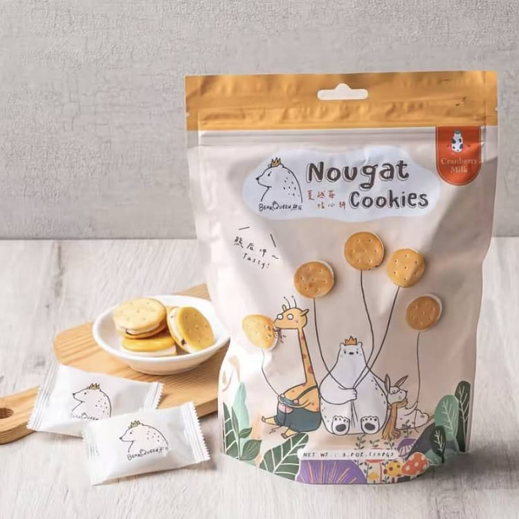 Get BEAR QUEEN Cranberry Sweet Cookies 12 pieces Delivered | Weee