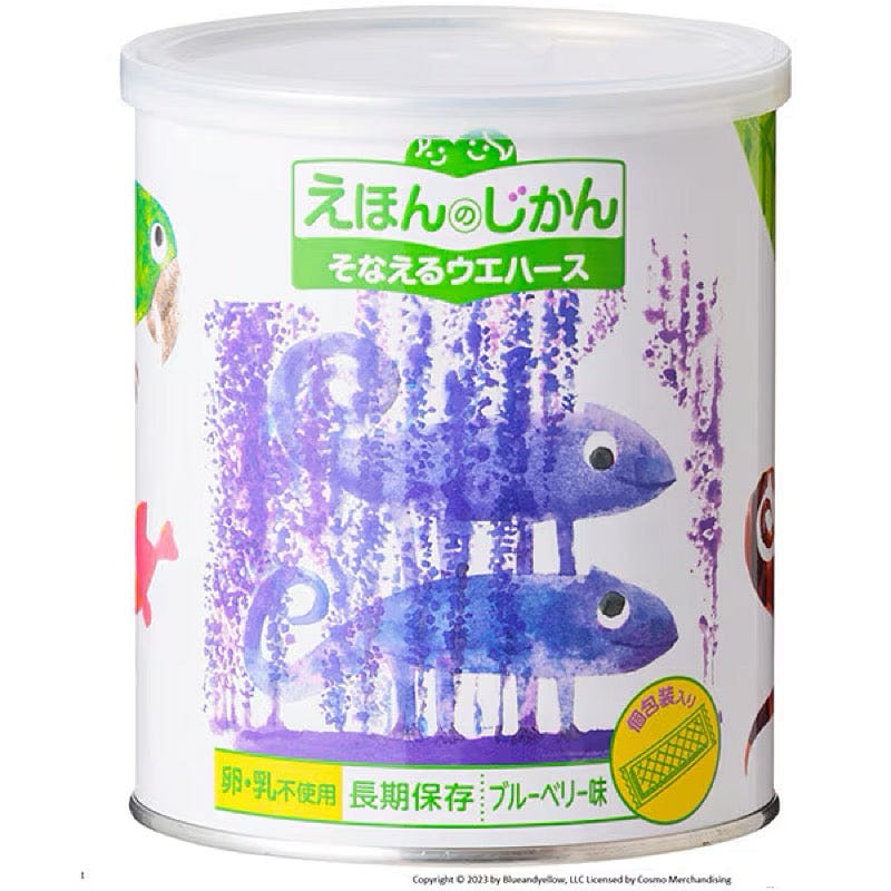 Hikari Kogyo Ehon Jikan Blueberry Wafers 12 Count 1 each