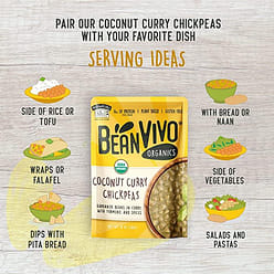 Organic Coconut Curry Chickpeas 10 oz