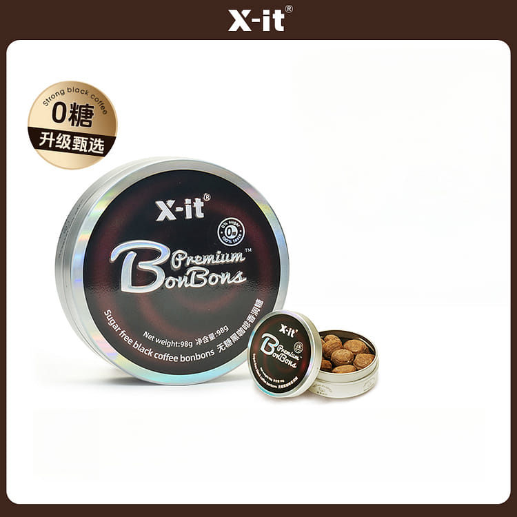 xit无糖黑咖啡香润糖丝滑醇香清凉提神98g*1盒- Weee!