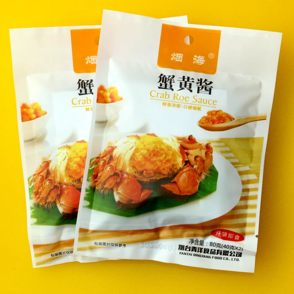 Instant sushi bibimbap with smoked crab roe sauce 80g*1 bag in 2 sachets 80 กรัม
