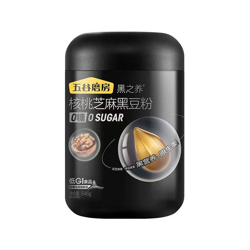 546g of walnut, sesame, and black bean powder 546 g