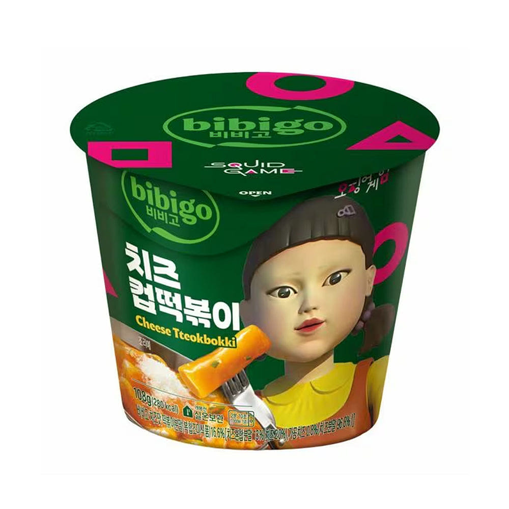 Bibigo Cup Tteokbokki 108g (Cheese Flavor) 1 個