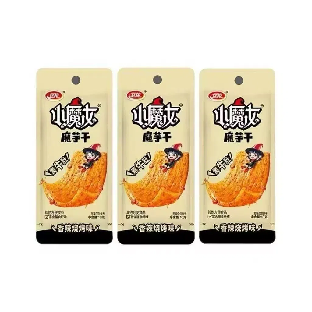 Konjac dry spicy barbecue flavor 10g*10 packs 100 กรัม