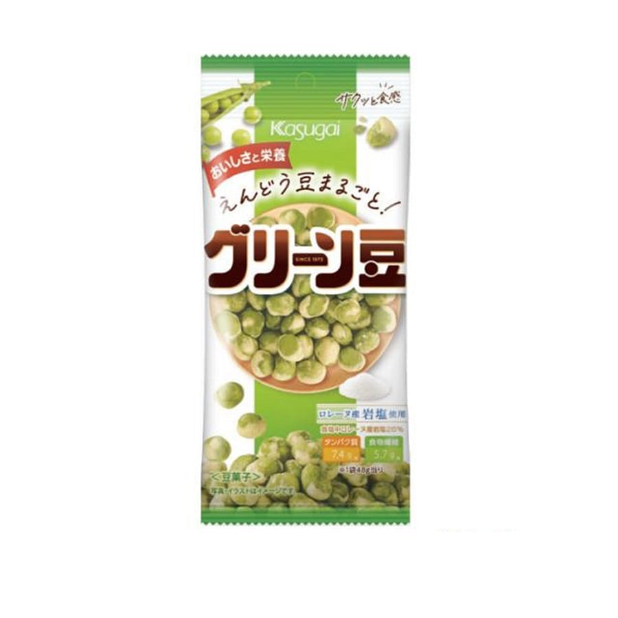 KASUGAI Haricot Vert Lightly Salty Peas 48g/ 1 개