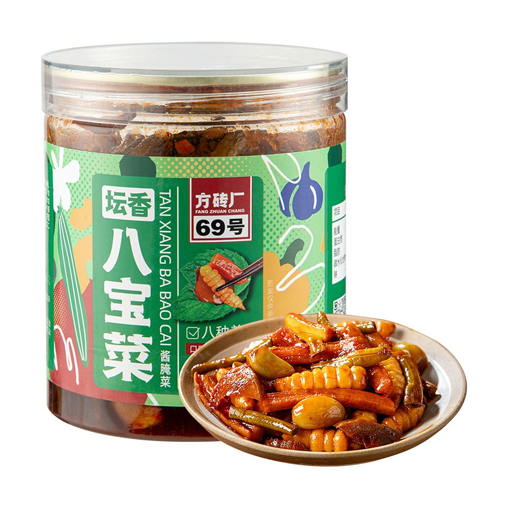 Tanxiang Eight-Treasure Preserved Vegetables 300 g