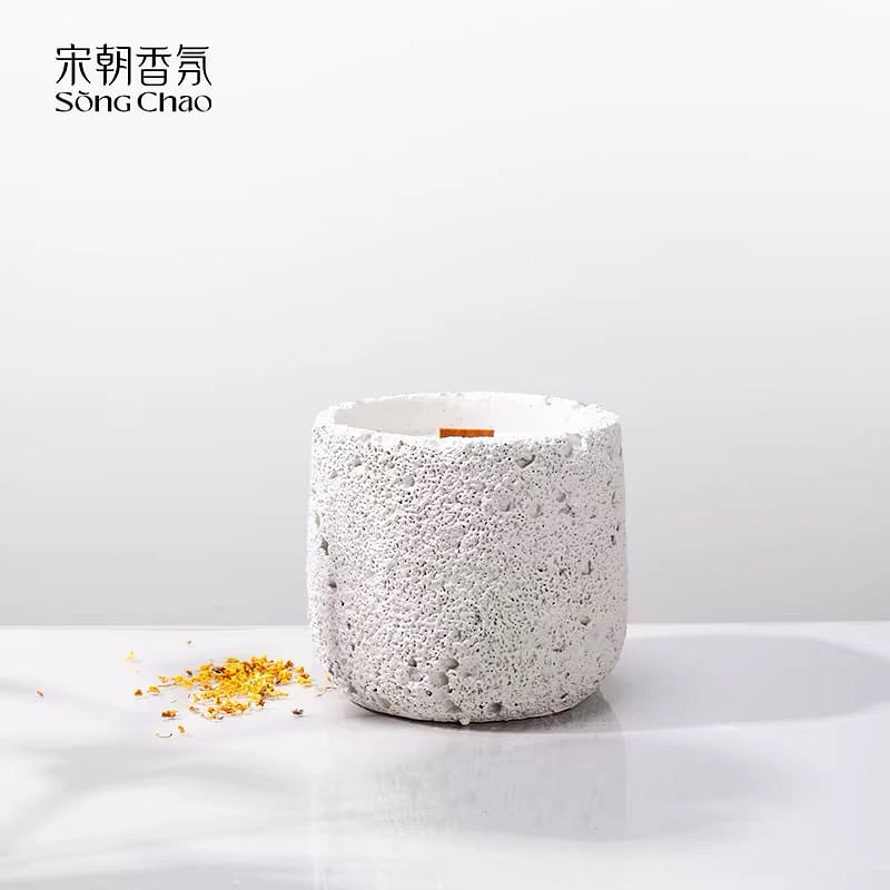 Song Chao Cold Mountain Series Osmanthus Fragrance Candle Aroma Candle 200g 200 กรัม