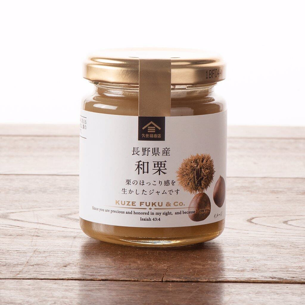 KUZE FUKU Jam Spread Chestnut Paste Cinnamon 125g 1 each