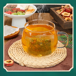 Nanjing Tongrentang Green Gold Home Dandelion Lily Poria Tea 150g/box 150 g