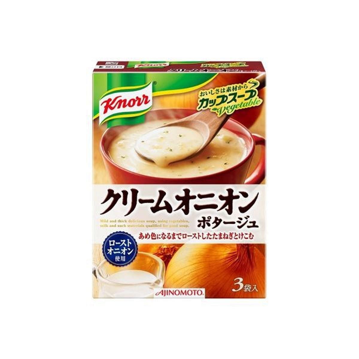 AJINOMOTO Knorr Creamy Onion Potage 3 packs 1 กล่อง