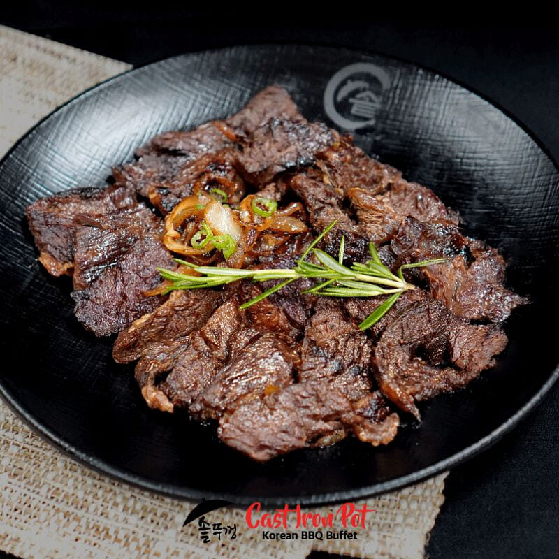 Cast Iron Steak - Galbi 300 グラム