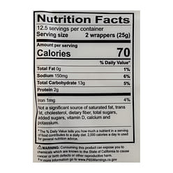 Wei Chuan Spring Roll Shell 8" 25pcs, Frozen 11 oz