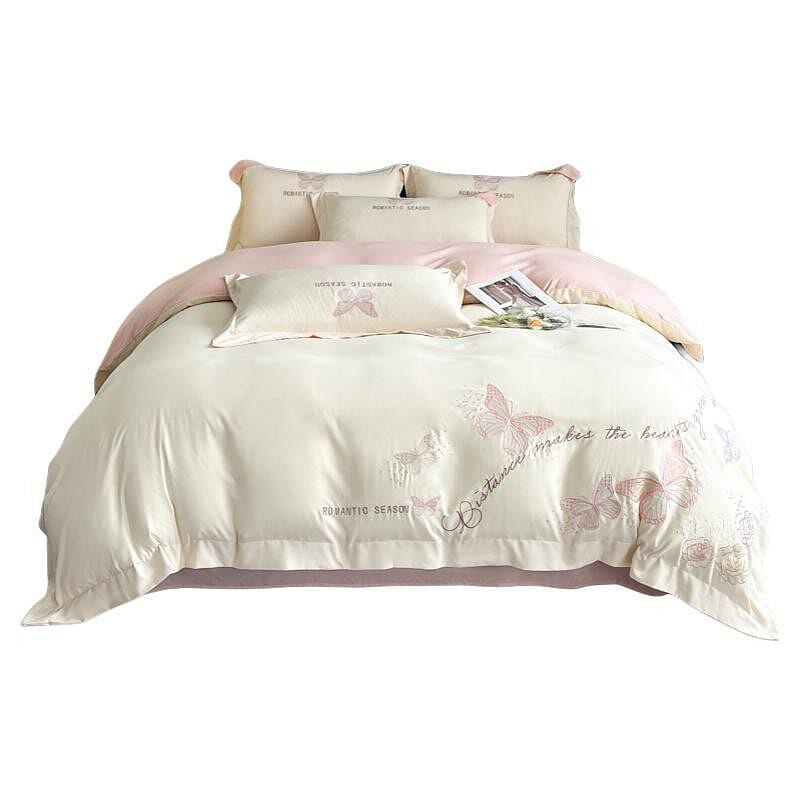 Embroidered bedspread: 220 cm x 240 cm 1 box