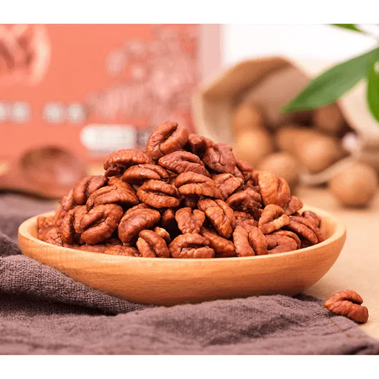 Cream Pecan Nuts, Shelled Walnuts 100 g