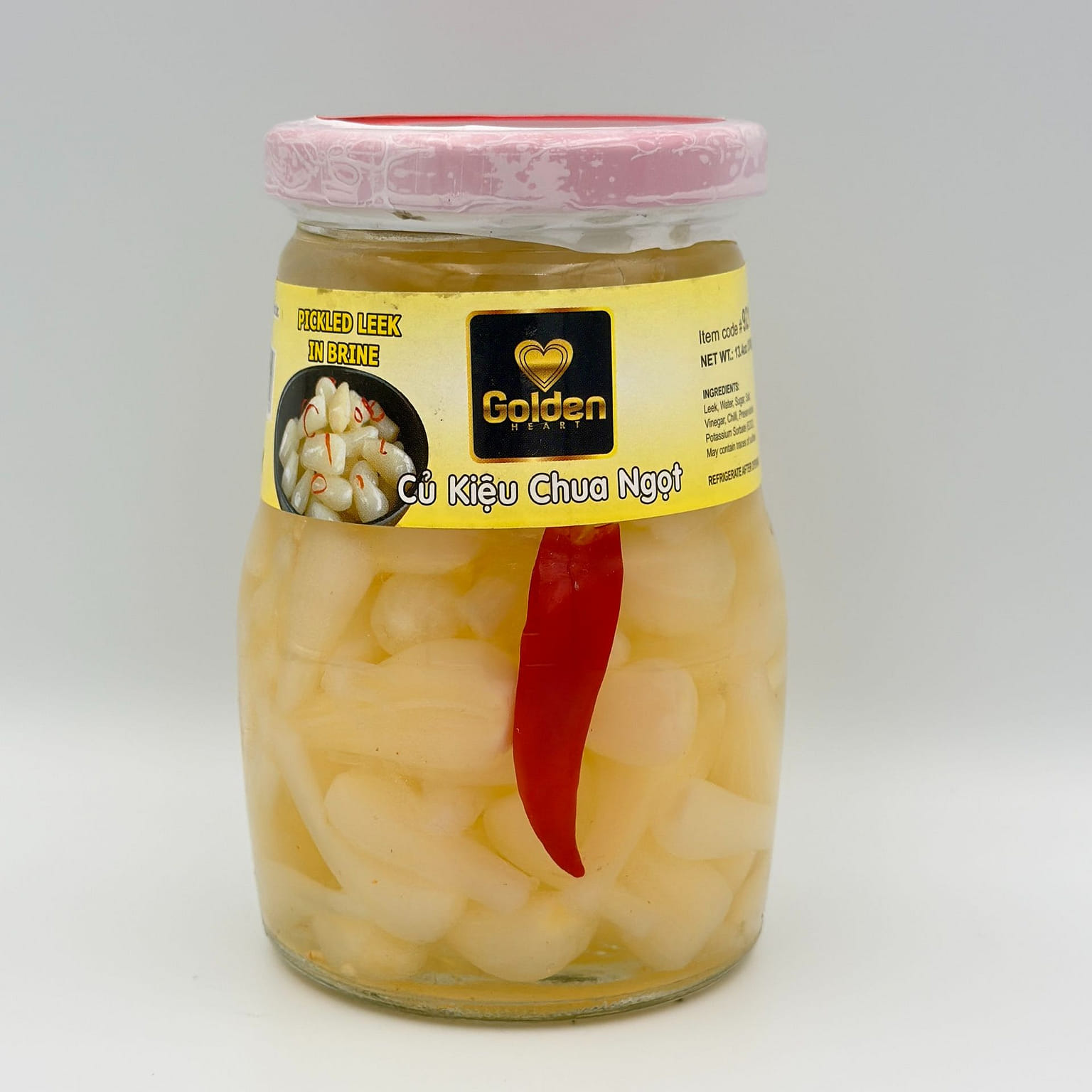 Golden Heart Pickled Leek in Brine 380 g