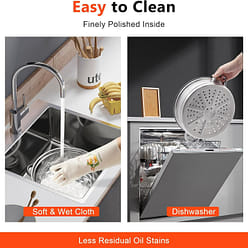 3-Tier Stainless Steel Steamer, Meat Vegetable Cooking Steam Pot Kitchen Steamer 1 each