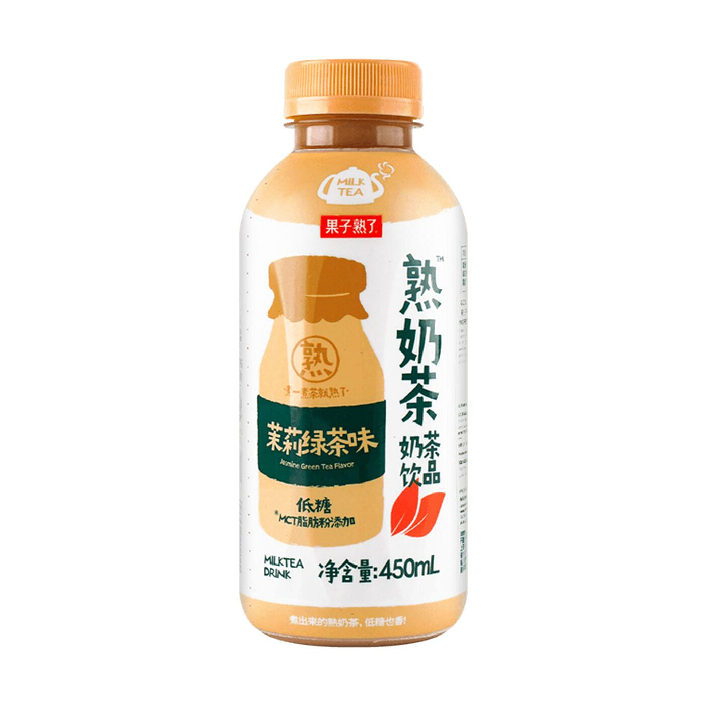 GZSL Jasmine Green Milk Tea Drink 450 밀리리터