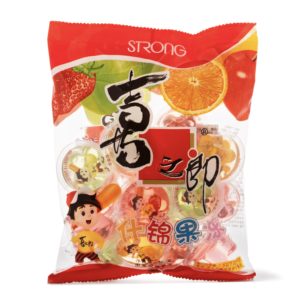 Strong Food เยลลี่รวมรส 360 กรัม