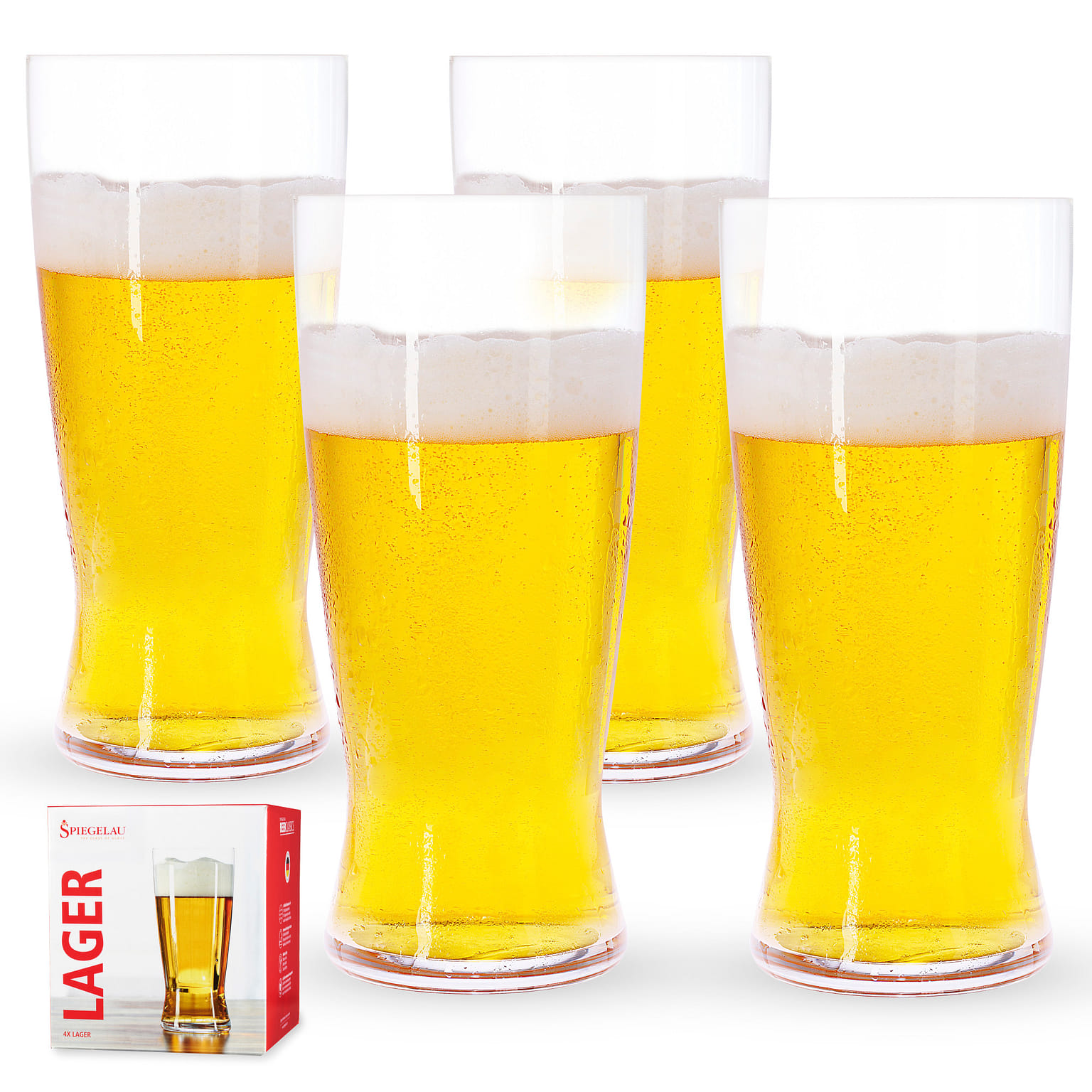 Spiegelau 19.75 oz Lager glass (set of 4) 19.75 fl.oz