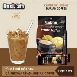 DURIAN WHITE COFFEE 20GRX 30 BAGS 600gr 600 g