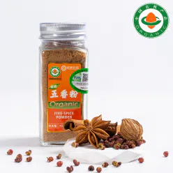 佰家珍品 有机五香粉45g*1瓶 蘸料撒料烧烤调味料烤肉炖肉料 45 克