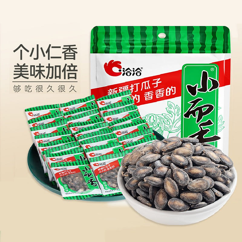 洽洽小而香西瓜子奶油味休闲零食立小包装540g 540 克